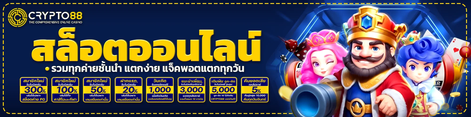 สล็อตออนไลน์ Crypto88